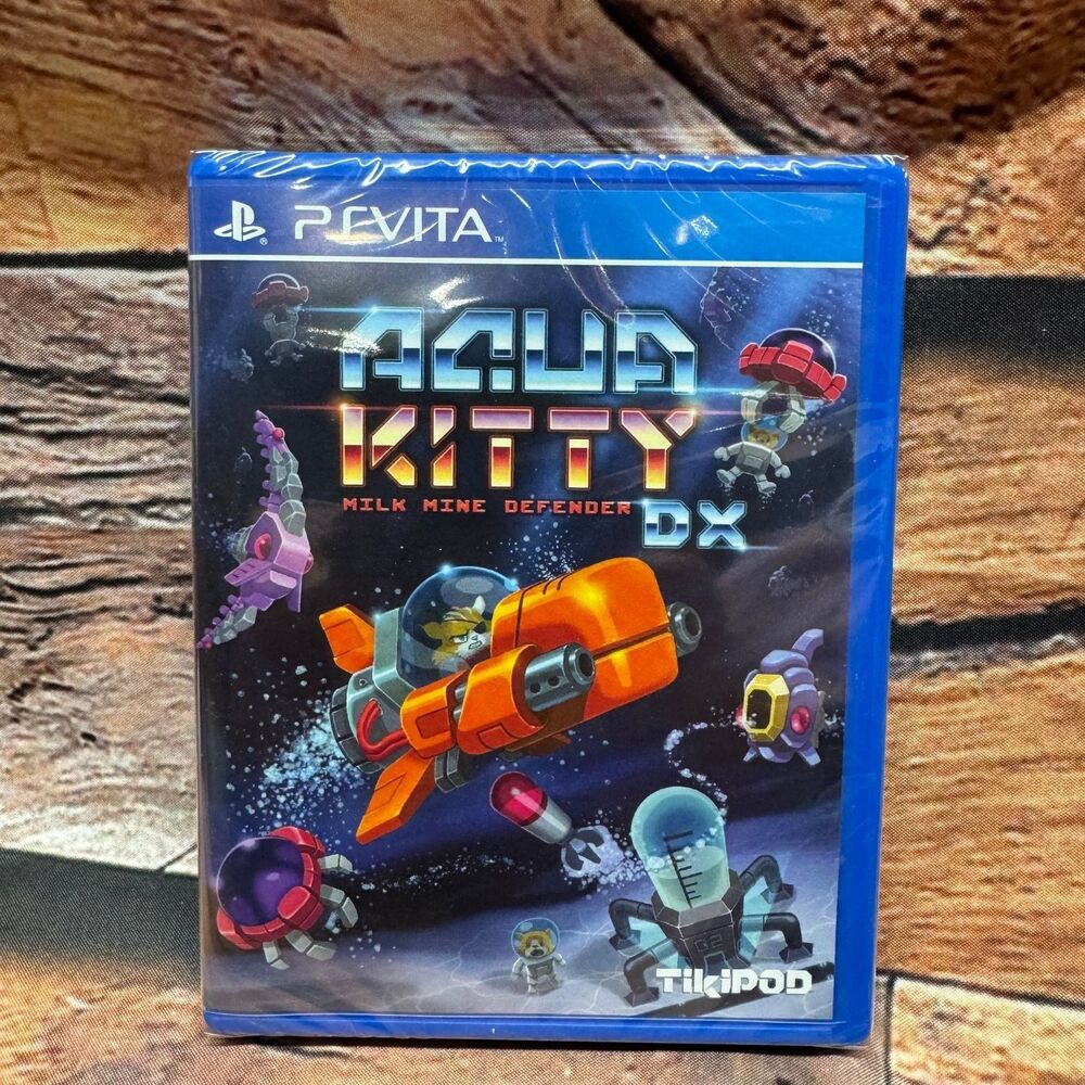 Aqua Kitty Milk Mine Defender DX PS Vita Limited Run Games LRG 35 Brand Sealed